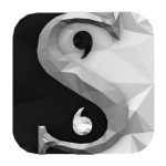 low_poly_scrivener_icon_by_benwurth-d71zc46