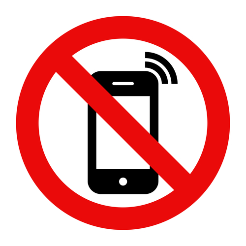 Mobile Phone prohibited